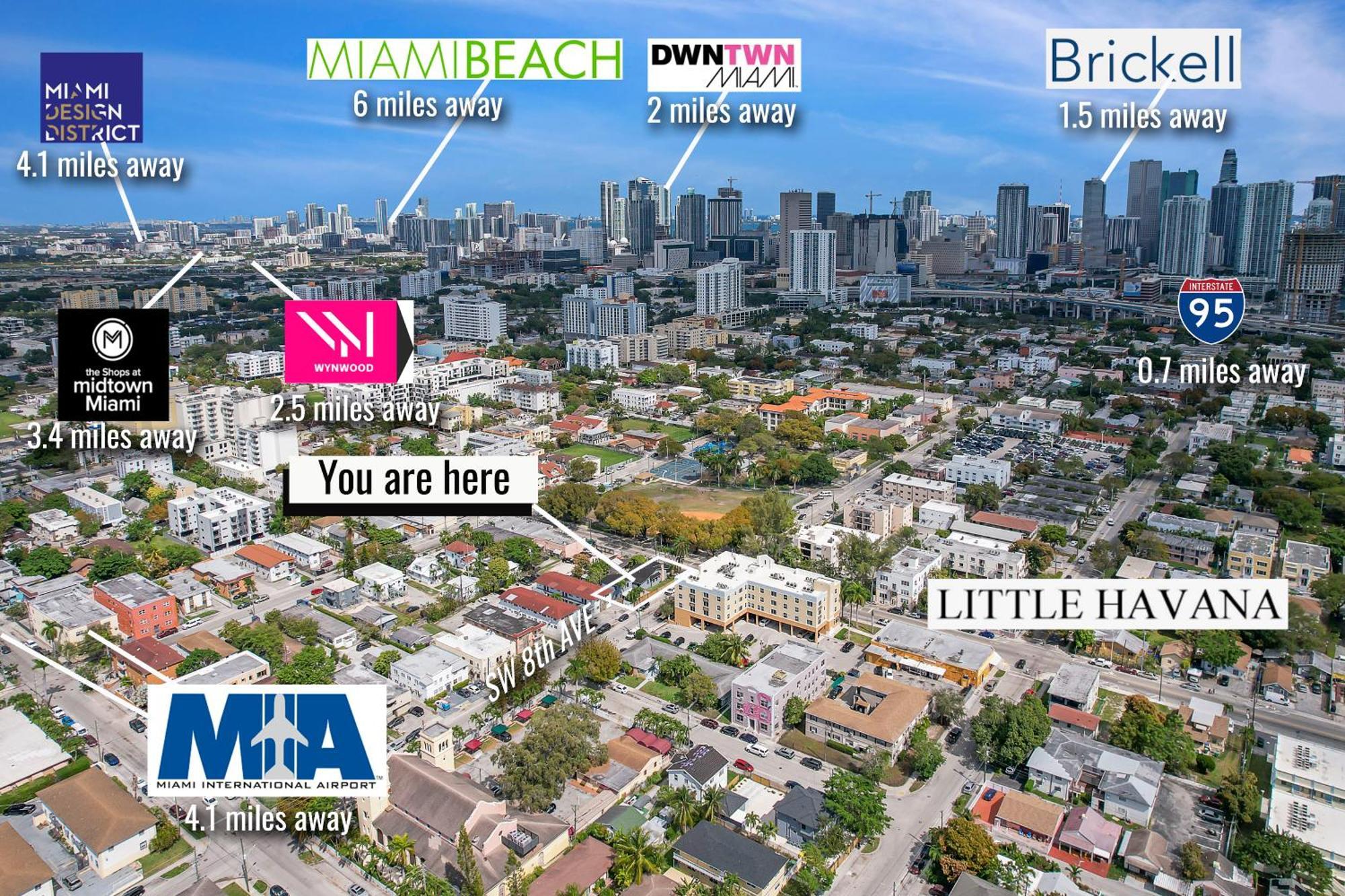 Stylish Miami Suite - Self Check-In Bagian luar foto